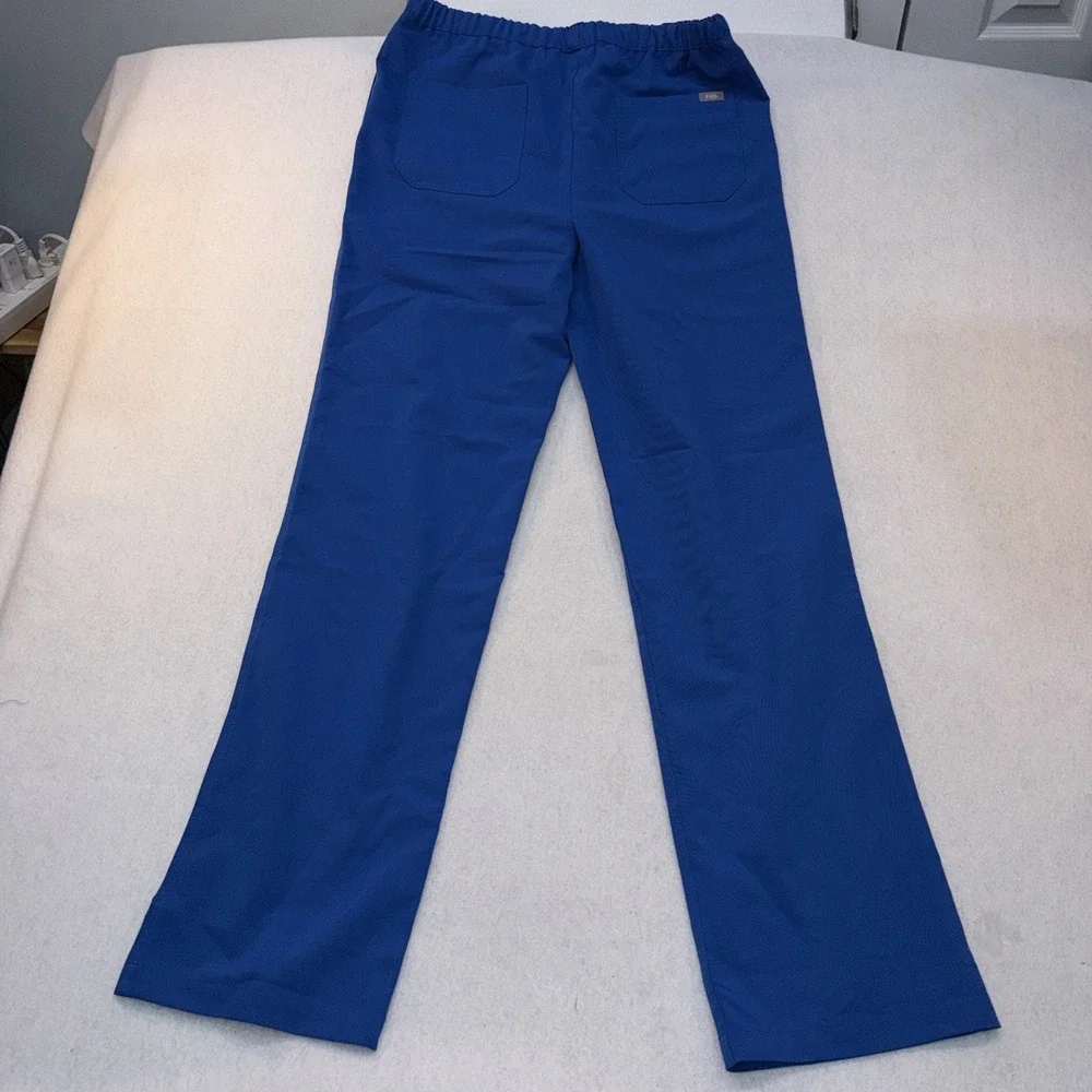Figs Pisco Scrub Pants Men Size Med  Tall Royal Blue FM4500T Medical Work RN 33
